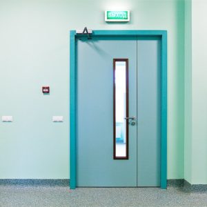 Автоматическая противопожарная дверь / серия FRM7367