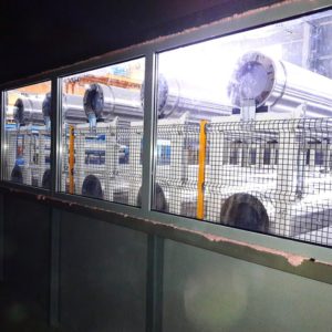 Серое противопожарное окно / серия FRM1178